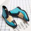 Mixed Colors Ankle Shoes