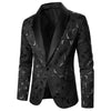 Men&#39;s casual fashion slim fit blazer, stylish streetwear with oversized zip hoodie and big watches5