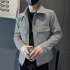 Casual Slim Fit Plaid Jacket for stylish everyday wear0