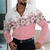 Floral Clear Pattern Soft Shirt