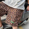 Casual Leopard Sportswear Shorts
