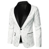 Men&#39;s casual fashion slim fit blazer, stylish streetwear with oversized zip hoodie and big watches0