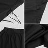 Black Loose Wide Skirt Pants